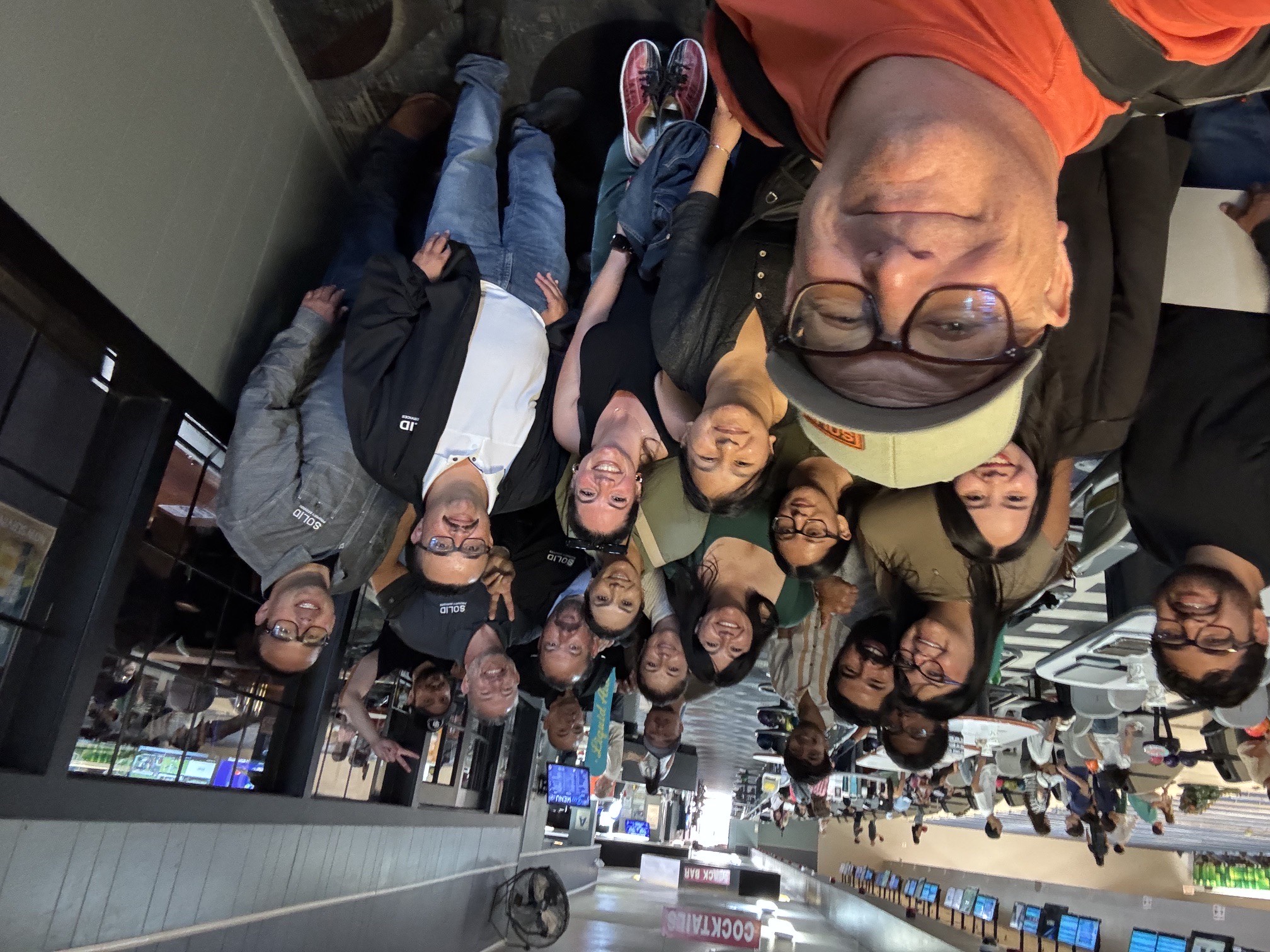 SOLID Property Services team bowling outing